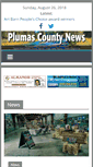 Mobile Screenshot of plumasnews.com